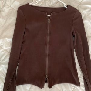 Woman’s double zip long sleeve